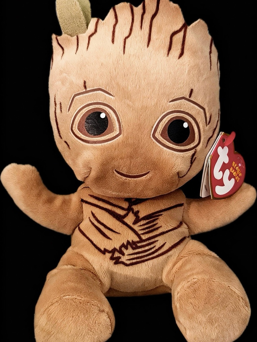 TY Beanie Boos - Groot - Guardians of the Galaxy- Marvel Universe collection
